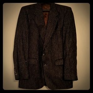 Vintage Evan Picone Wool Tweed Blazer